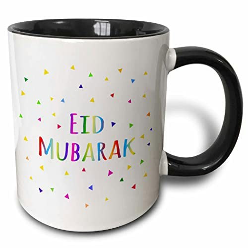 3dRose Eid Mubarak 11-ounce Two-Tone Mug: $7.64 3dRose Eid Mubarak 11-ounce Two-Tone Mug: $7.64