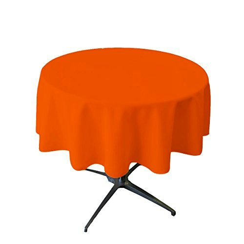 LA Linen 51-Inch Round Polyester Poplin Tablecloth: $13.75 LA Linen 51-Inch Round Polyester Poplin Tablecloth: $13.75