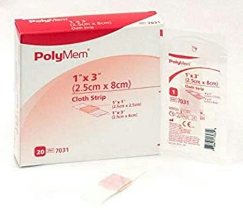 PolyMem 1" x 3" Adhesive Cloth Wound Dressings 100-Pack: $179.30 PolyMem 1" x 3" Adhesive Cloth Wound Dressings 100-Pack: $179.30