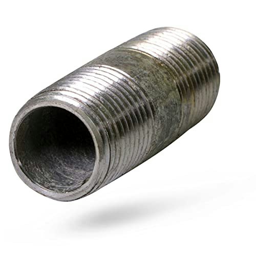 Supply Giant 1" x 3" Galvanized Steel Nipple Pipe Fitting: $9.99 Supply Giant 1" x 3" Galvanized Steel Nipple Pipe Fitting: $9.99