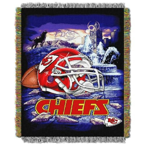 Kansas City Chiefs 48" x 60" Woven Tapestry Wall Hanging: $13.65