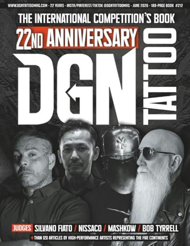 DGN Tattoo 22nd Anniversary International Competition Book: $31.60