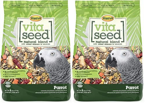Higgins Vita Seed Natural Blend Parrot Food 5lb 2-Pack: $29.19 Higgins Vita Seed Natural Blend Parrot Food 5lb 2-Pack: $29.19