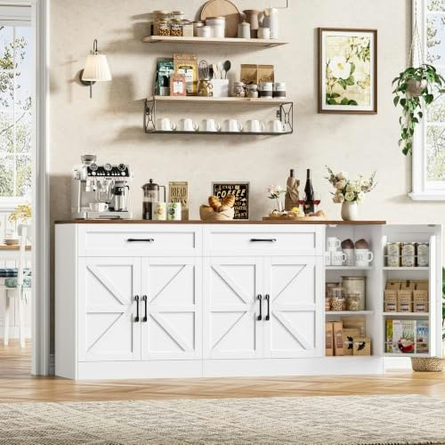 Botlog 71-inch Sideboard Buffet Cabinet: $206.99