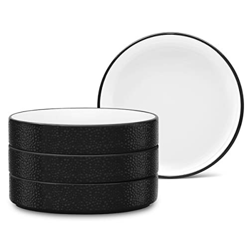 Noritake ColorTex Stone Black Deep Plate 4-Pack: $80.81