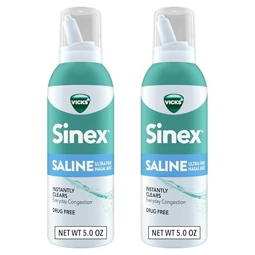 Vicks Sinex Saline Nasal Spray 5-fl oz 2-Pack: $11.98 Vicks Sinex Saline Nasal Spray 5-fl oz 2-Pack: $11.98