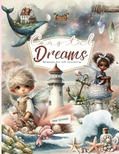 Coastal Dreams Beach-Themed Junk Journal Ephemera Collection: $12.31 Coastal Dreams Beach-Themed Junk Journal Ephemera Collection: $12.31