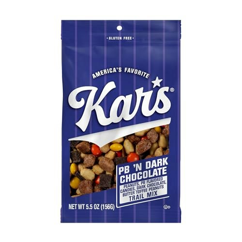 Kar’s Peanut Butter 'N Dark Chocolate Trail Mix 5.5-oz. 12-Pack: $22.31
