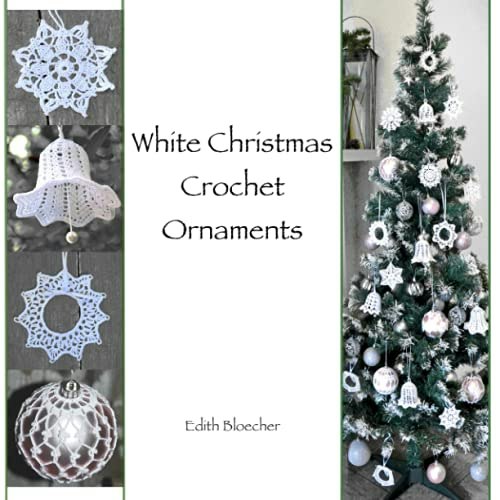 White Christmas Crochet Ornaments: $12.40 White Christmas Crochet Ornaments: $12.40