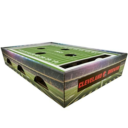 Cleveland Browns Football Field Cat Scratcher Lounge: $10.46 Cleveland Browns Football Field Cat Scratcher Lounge: $10.46