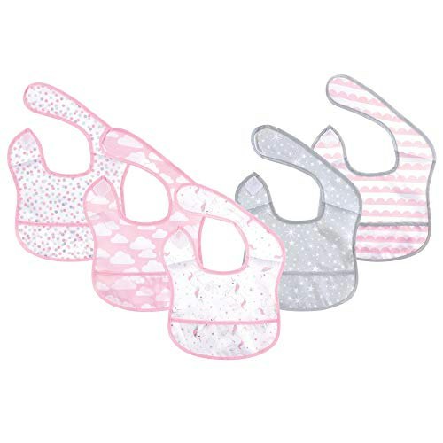 Hudson Baby Waterproof Polyester Bibs: $6.70