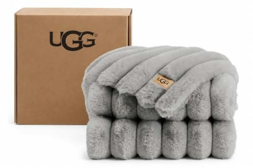 UGG 50" x 70" Faux Fur Throw Blanket: $128.05 UGG 50" x 70" Faux Fur Throw Blanket: $128.05