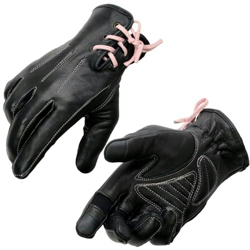 Milwaukee Leather Women's Gel-Palm Leather Riding Gloves: $10.89 Milwaukee Leather Women's Gel-Palm Leather Riding Gloves: $10.89