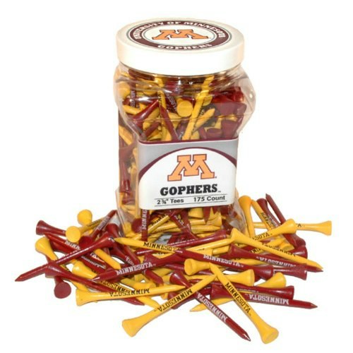 Minnesota Golden Gophers 2-3/4-inch Golf Tees 175-Pack: $22.49 Minnesota Golden Gophers 2-3/4-inch Golf Tees 175-Pack: $22.49