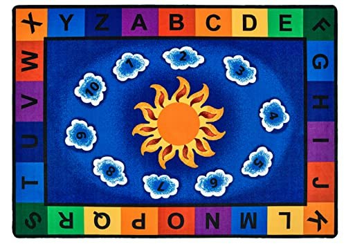 Carpets for Kids 4'5" x 5'10" Sunny Day Literacy Classroom Rug: $161.97 Carpets for Kids 4'5" x 5'10" Sunny Day Literacy Classroom Rug: $161.97