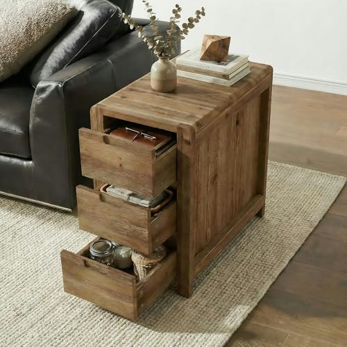 Little Tree 3-Drawer Solid Wood End Table: $161.99 Little Tree 3-Drawer Solid Wood End Table: $161.99