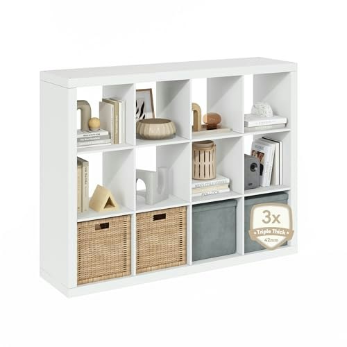 Furinno 12-Cube Bookcase: $160.11 Furinno 12-Cube Bookcase: $160.11