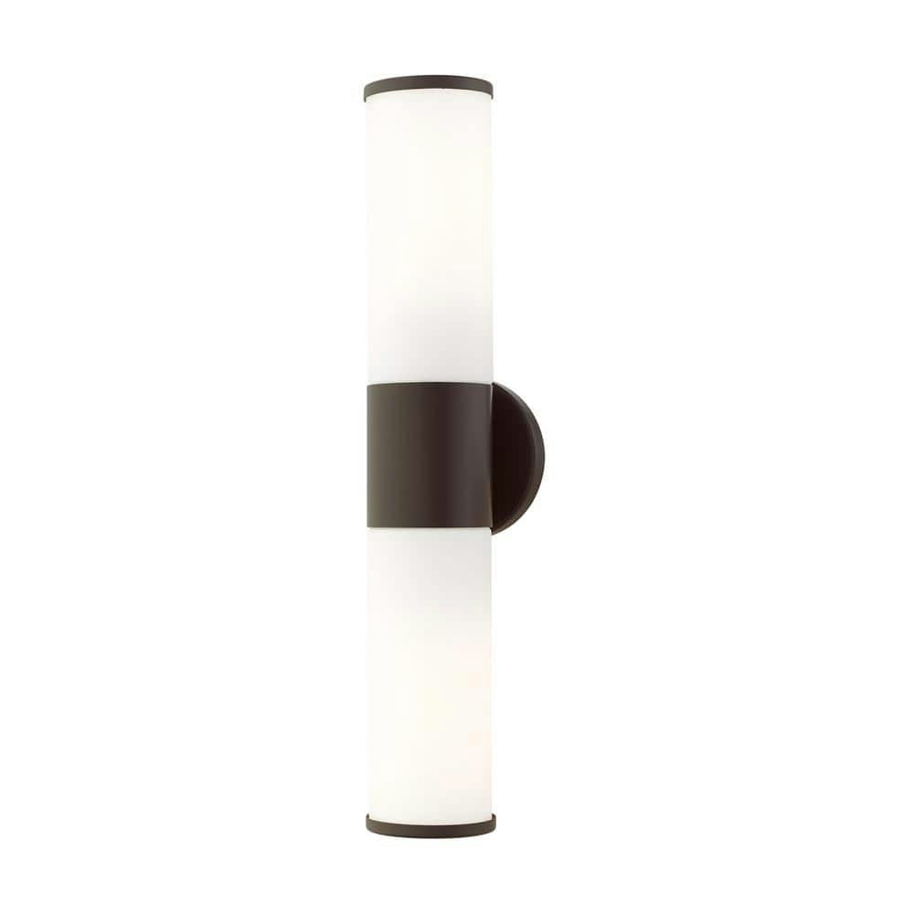 Crestmoor 18.5-Inch 2-Light Bronze Vanity Light: $106.47