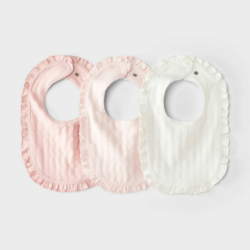 Cloud Island Baby Cotton Bib 3-Pack: $12 Cloud Island Baby Cotton Bib 3-Pack: $12