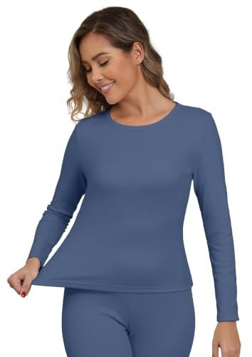 Grecerelle Women's Thermal Round Neck Base Layer Top: $11.04 Grecerelle Women's Thermal Round Neck Base Layer Top: $11.04