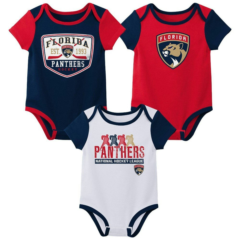 Florida Panthers Infant Boys' Bodysuit 3-Pack: $29.99 Florida Panthers Infant Boys' Bodysuit 3-Pack: $29.99