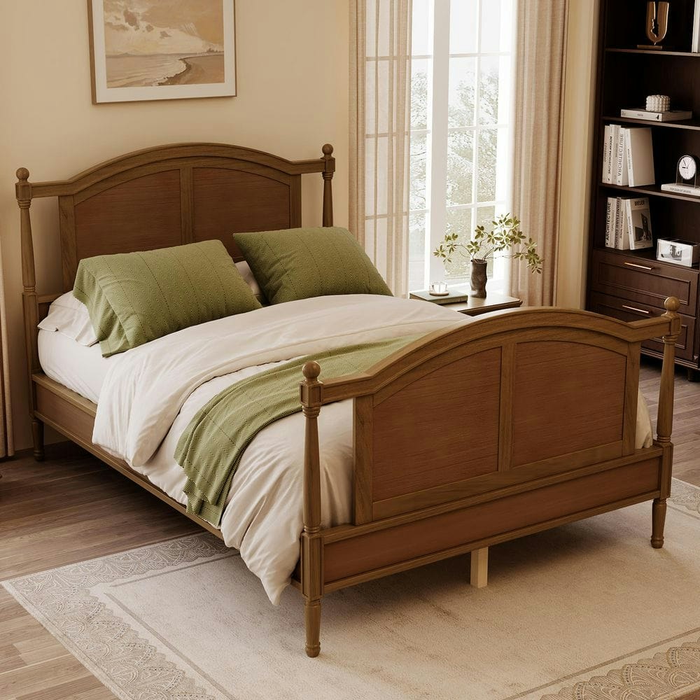 French Country Full Platform Bed: $272.38 French Country Full Platform Bed: $272.38