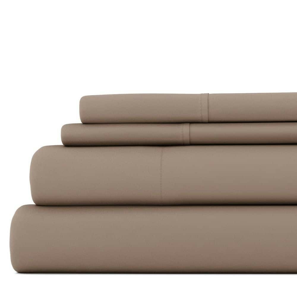 Full Sheet Set 4-Piece Taupe Microfiber: $26.40 Full Sheet Set 4-Piece Taupe Microfiber: $26.40