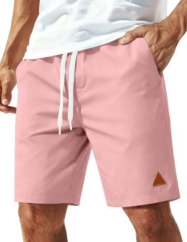Coofandy Men's Flat Front Cotton Shorts: $19.98 Coofandy Men's Flat Front Cotton Shorts: $19.98