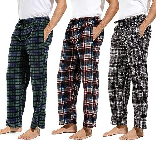 DG Hill Men's Flannel Pajama Pants 3-Pack: $28.04 DG Hill Men's Flannel Pajama Pants 3-Pack: $28.04