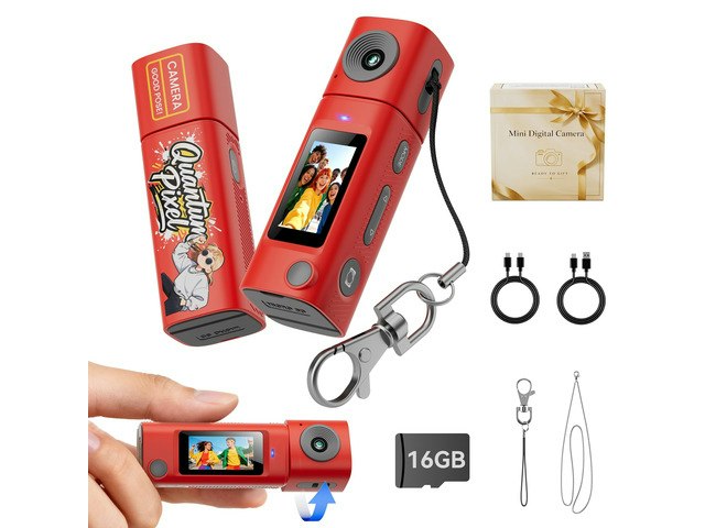 Mini Keychain 2K Digital Camera 16GB: $50.99