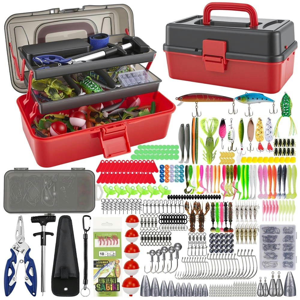 Doulami 460-Piece Fishing Tackle Kit: $29.99 Doulami 460-Piece Fishing Tackle Kit: $29.99