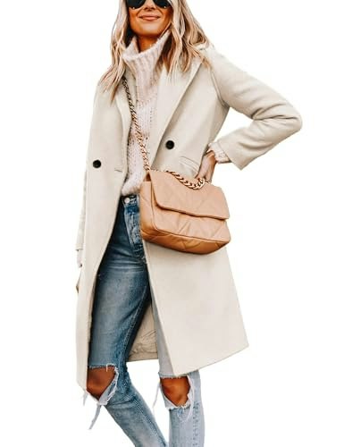 Yidarer Women's Double-Breasted Wool Peacoat: $45.99 Yidarer Women's Double-Breasted Wool Peacoat: $45.99