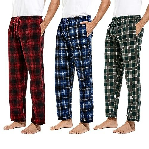 DG Hill Men's Plaid Pajama Pants 3-Pack: $28.49 DG Hill Men's Plaid Pajama Pants 3-Pack: $28.49
