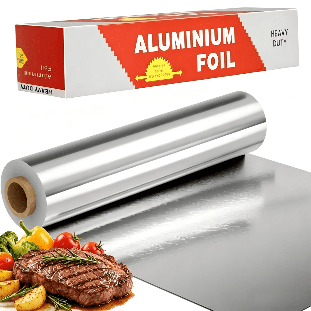 Heavy Duty 12-inch x 200-foot Aluminum Foil Roll: $15.99 Heavy Duty 12-inch x 200-foot Aluminum Foil Roll: $15.99