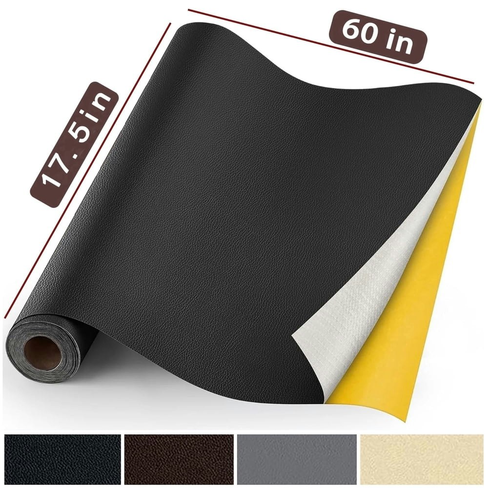 Xinltc 16.5" x 60" Self-Adhesive Leather Repair Patch: $14.24 Xinltc 16.5" x 60" Self-Adhesive Leather Repair Patch: $14.24