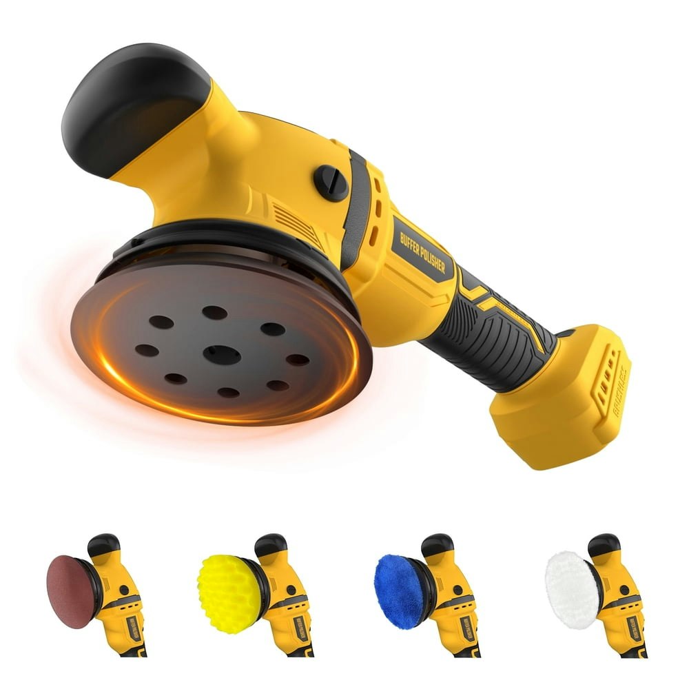 Cordless 6-Inch Orbital Buffer Polisher Kit for 20V Battery: $59.99 Cordless 6-Inch Orbital Buffer Polisher Kit for 20V Battery: $59.99