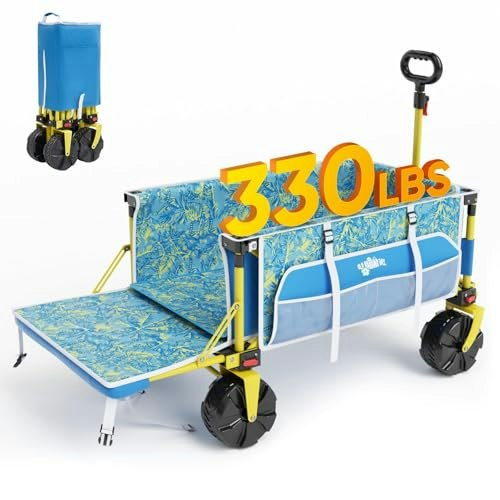 Collapsible Beach Utility Wagon: $39.99 Collapsible Beach Utility Wagon: $39.99