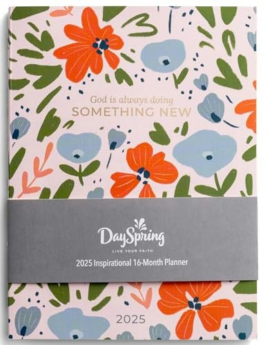 God is Always Doing Something New 2025 16-Month Inspirational Planner: $5.80 God is Always Doing Something New 2025 16-Month Inspirational Planner: $5.80