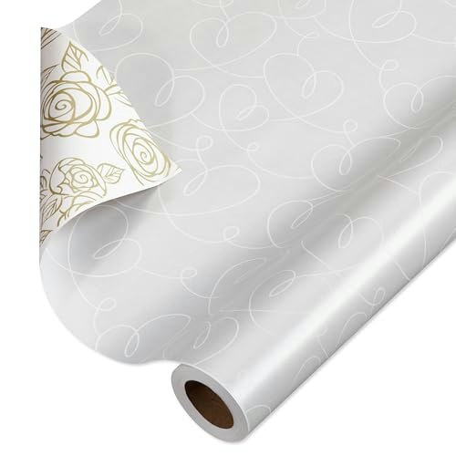 American Greetings Reversible Wedding Wrapping Paper Roll: $18.49 American Greetings Reversible Wedding Wrapping Paper Roll: $18.49