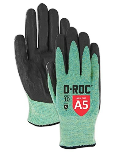 Magid D-ROC GPD844 ANSI A5 Heat-Resistant Foam Nitrile Coated Work Gloves 1-Pair: $10.28 Magid D-ROC GPD844 ANSI A5 Heat-Resistant Foam Nitrile Coated Work Gloves 1-Pair: $10.28