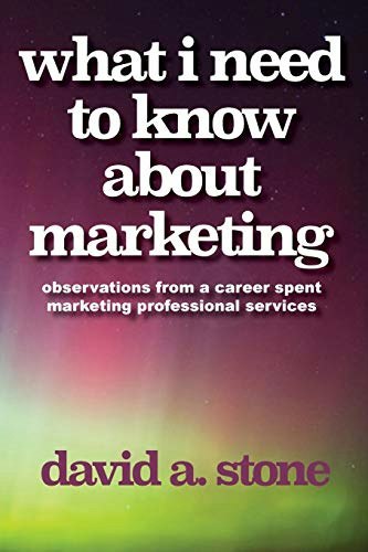 What I Need to Know About Marketing: $27.66