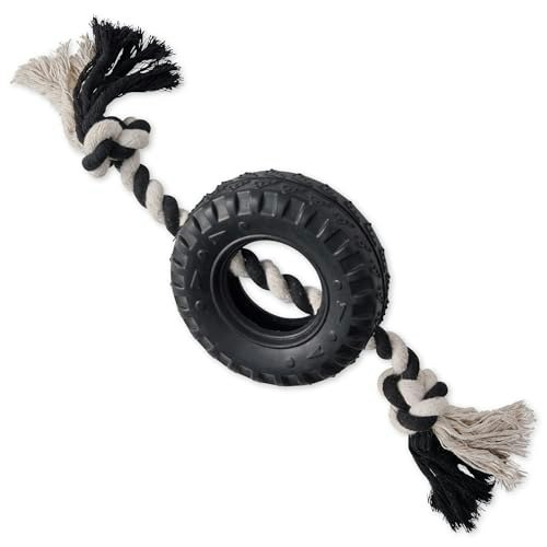 Pet Passion Natural Rubber Tire and Cotton Rope Dog Toy: $11.52 Pet Passion Natural Rubber Tire and Cotton Rope Dog Toy: $11.52