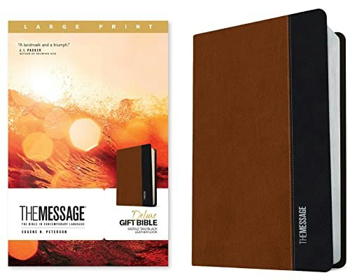 The Message Deluxe Large Print Bible: $19.53 The Message Deluxe Large Print Bible: $19.53