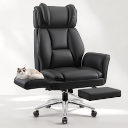 Fidom Big & Tall Ergonomic Leather Executive Office Chair for $200 + free shipping