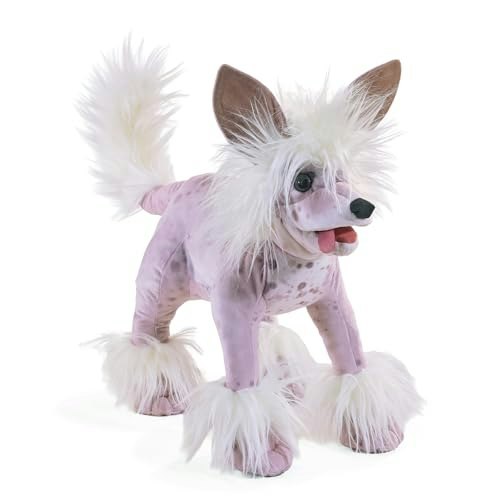 Folkmanis Chinese Crested Dog Hand Puppet: $36.41 Folkmanis Chinese Crested Dog Hand Puppet: $36.41