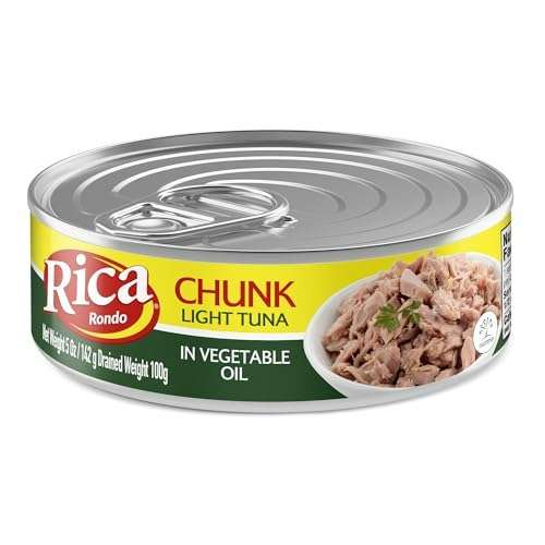 Rica Rondo Chunk Tuna in Vegetable Oil 5-oz. Can: $3.49