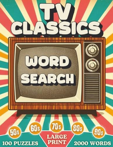 TV Classics Large Print Word Search Puzzle Book: $13.52 TV Classics Large Print Word Search Puzzle Book: $13.52