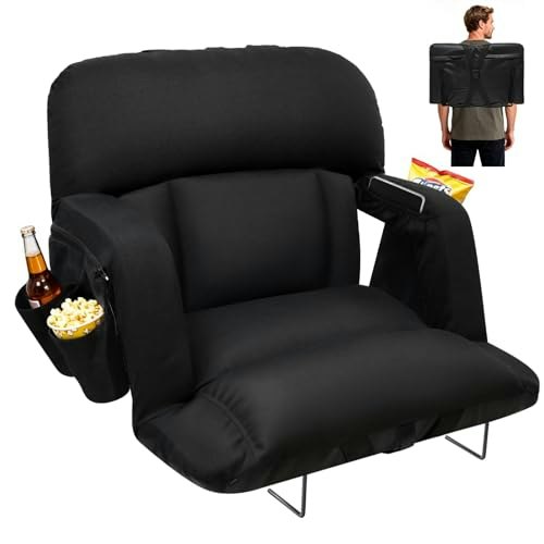 Dekemaster 25-inch Stadium Seat with Back Support: $82.79 Dekemaster 25-inch Stadium Seat with Back Support: $82.79