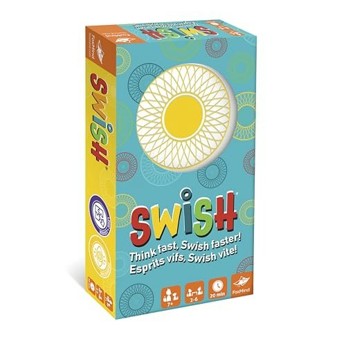 FoxMind Swish Transparent Card Game: $14.99