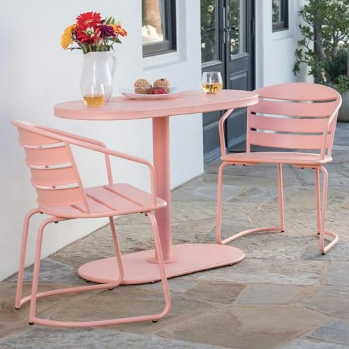Merax 3-Piece Retro Iron Bistro Set: $291.14 Merax 3-Piece Retro Iron Bistro Set: $291.14